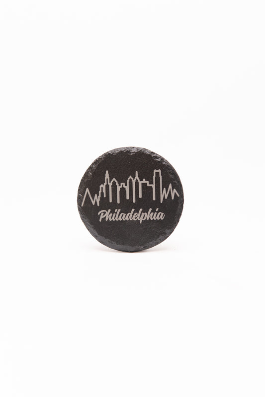 "Philadelphia Skyline" Coaster