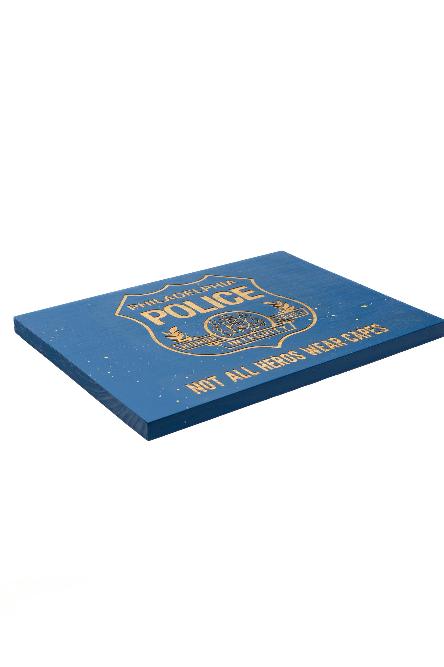 "Philadelphia Police" Wooden Wall Art