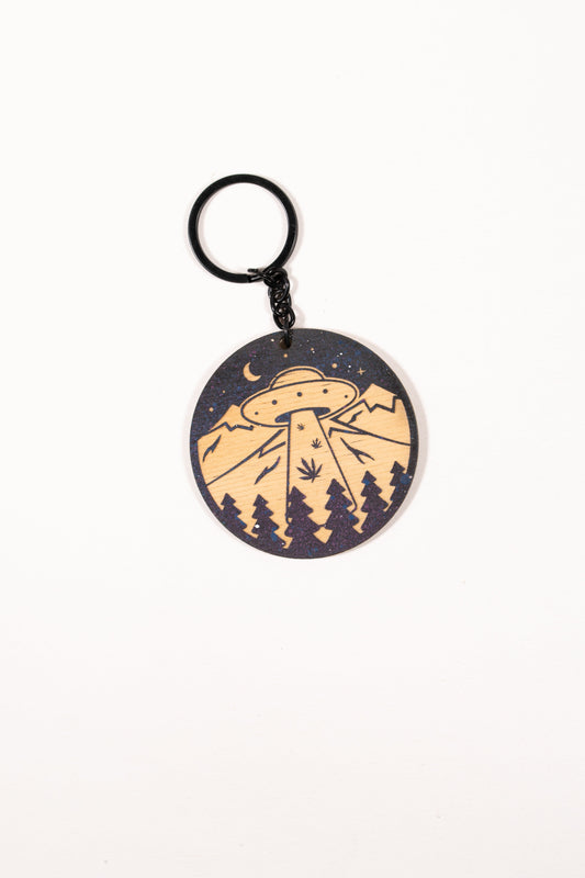 "Alien Abduction" Keychain