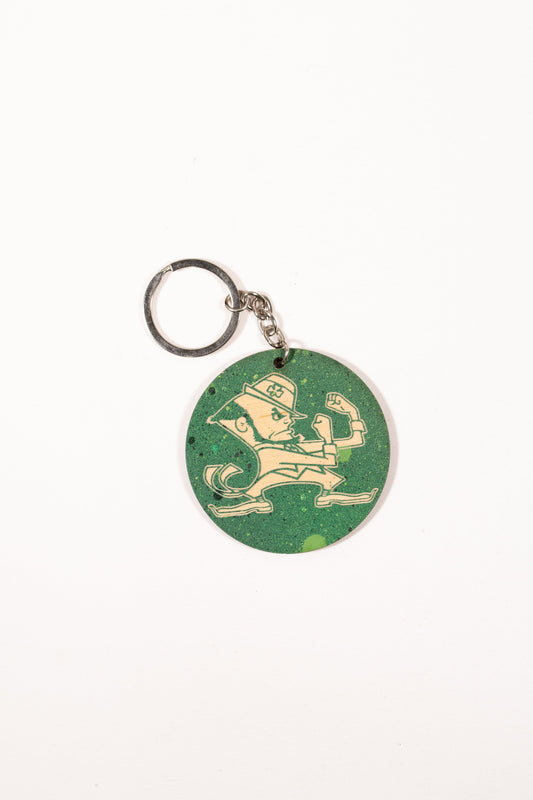 "Fighting Leprechaun" Keychain