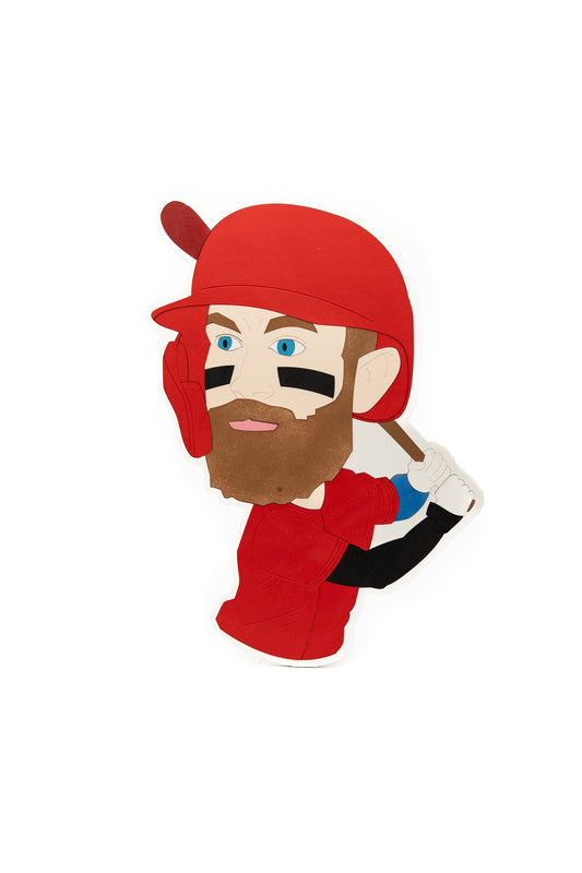 "Bryce Harper" Wooden Wall Art