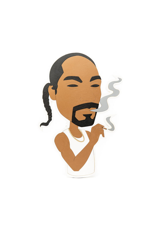 "Snoop Dogg" Wooden Wall Art