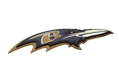 "Baltimore Ravens" Wooden Wall Art