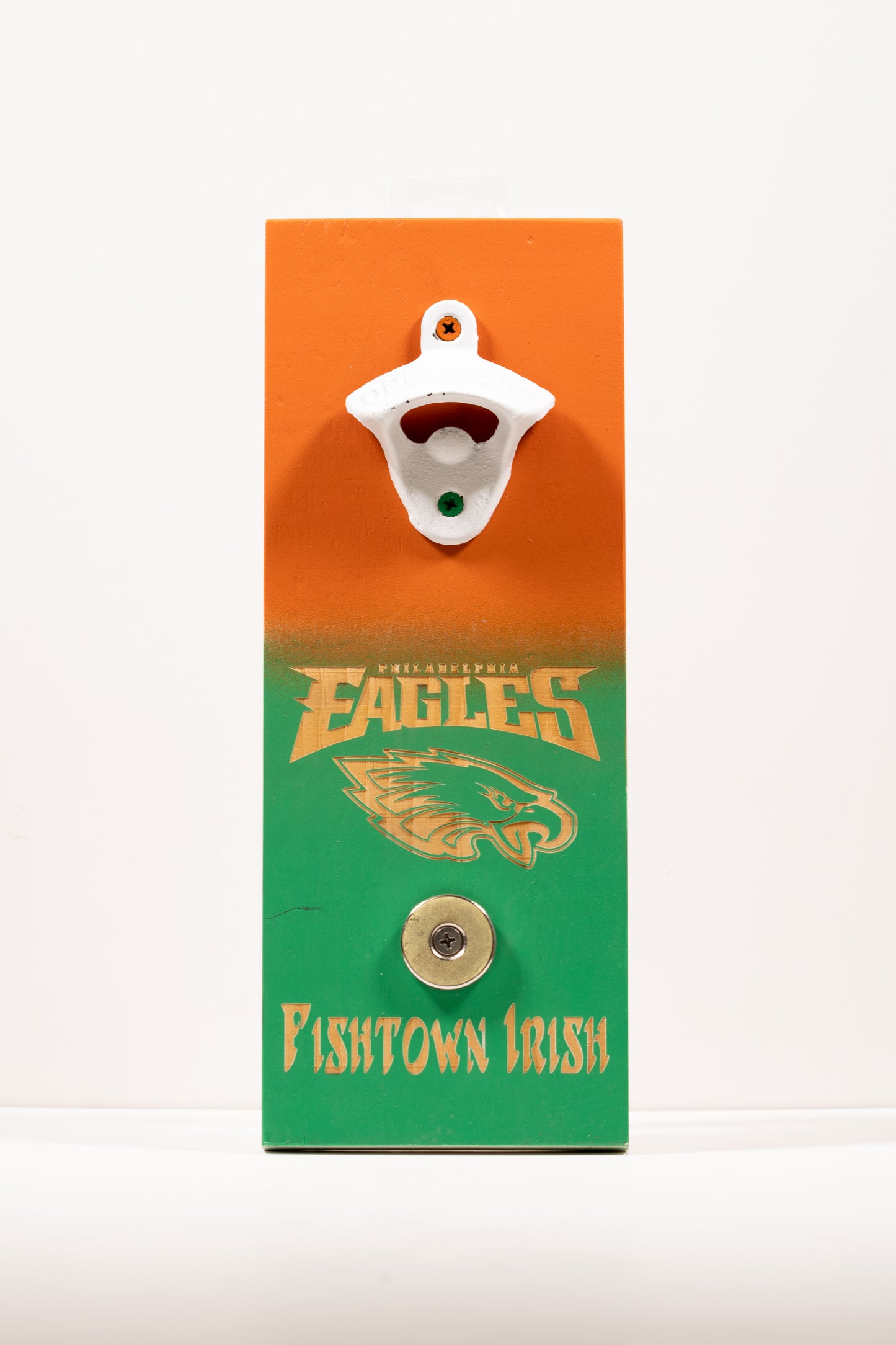 "Eagles" (Fishtown Irish) Magnetic Beer Bottle Opener